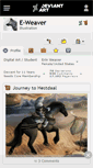 Mobile Screenshot of e-weaver.deviantart.com
