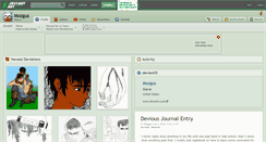 Desktop Screenshot of mozgus.deviantart.com