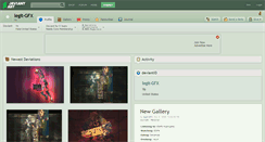 Desktop Screenshot of legit-gfx.deviantart.com