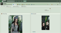Desktop Screenshot of erevia.deviantart.com