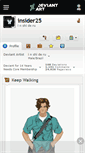 Mobile Screenshot of insider25.deviantart.com