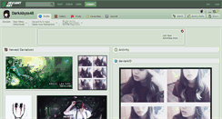Desktop Screenshot of darkabyss48.deviantart.com