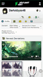Mobile Screenshot of darkabyss48.deviantart.com