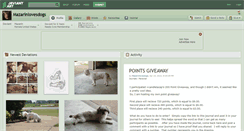 Desktop Screenshot of mazarinlovesdogs.deviantart.com