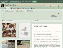 Tablet Screenshot of mazarinlovesdogs.deviantart.com