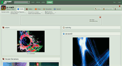 Desktop Screenshot of p--wack.deviantart.com