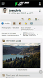 Mobile Screenshot of joanchris.deviantart.com
