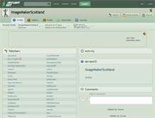 Tablet Screenshot of imagemakerscotland.deviantart.com