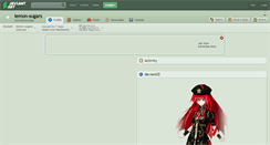 Desktop Screenshot of lemon-sugars.deviantart.com