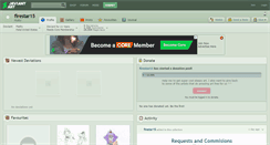 Desktop Screenshot of firestar15.deviantart.com