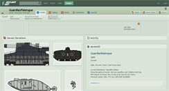 Desktop Screenshot of guardianpalenque.deviantart.com