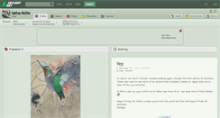 Desktop Screenshot of latha-feille.deviantart.com