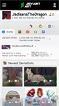 Mobile Screenshot of jadisanathedragon.deviantart.com