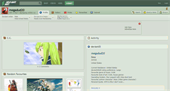 Desktop Screenshot of megadud20.deviantart.com