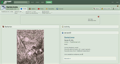 Desktop Screenshot of dantelinete.deviantart.com