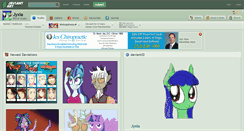 Desktop Screenshot of jyxia.deviantart.com