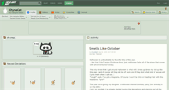 Desktop Screenshot of chynacat.deviantart.com