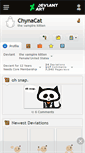 Mobile Screenshot of chynacat.deviantart.com