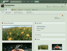 Tablet Screenshot of florinmocanu.deviantart.com