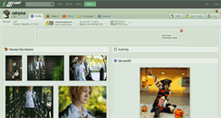 Desktop Screenshot of cainplus.deviantart.com