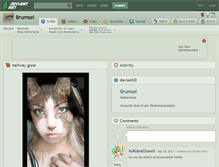 Tablet Screenshot of brumsel.deviantart.com