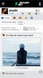 Mobile Screenshot of aivelin.deviantart.com