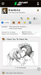 Mobile Screenshot of k-e-m-i-x.deviantart.com
