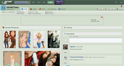 Desktop Screenshot of mindinchaos.deviantart.com