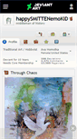 Mobile Screenshot of happysmittenemokid.deviantart.com