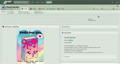 Desktop Screenshot of duckyyepyep.deviantart.com