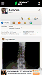 Mobile Screenshot of a-nnnna.deviantart.com