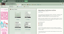 Desktop Screenshot of inutachi-fanfiction.deviantart.com