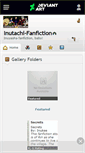 Mobile Screenshot of inutachi-fanfiction.deviantart.com