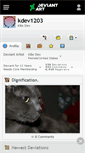 Mobile Screenshot of kdev1203.deviantart.com