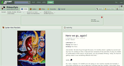 Desktop Screenshot of prince-pyro.deviantart.com