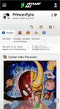 Mobile Screenshot of prince-pyro.deviantart.com