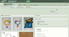 Desktop Screenshot of captain-generic.deviantart.com