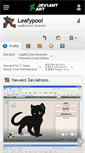 Mobile Screenshot of leafypool.deviantart.com