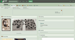 Desktop Screenshot of dileme.deviantart.com