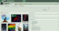 Desktop Screenshot of michaelbaldini.deviantart.com