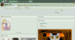 Desktop Screenshot of peace91310.deviantart.com