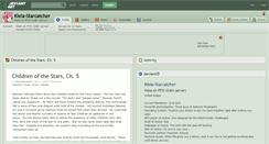 Desktop Screenshot of kiela-starcatcher.deviantart.com