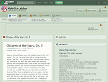 Tablet Screenshot of kiela-starcatcher.deviantart.com