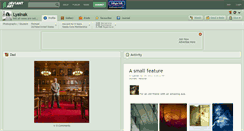Desktop Screenshot of lyalnak.deviantart.com