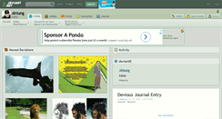 Desktop Screenshot of ahtung.deviantart.com