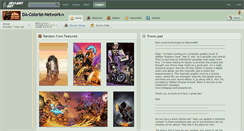 Desktop Screenshot of da-colorist-network.deviantart.com