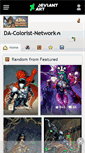 Mobile Screenshot of da-colorist-network.deviantart.com