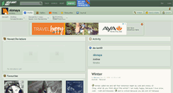 Desktop Screenshot of alonaya.deviantart.com