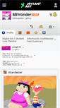 Mobile Screenshot of bbwonder.deviantart.com