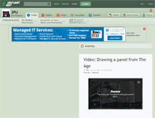 Tablet Screenshot of 3pu.deviantart.com